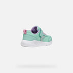 Geox pantofi fete sport Sprintye Junior 28-36 Sea Green/Pink
