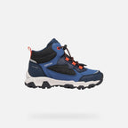 Geox pantofi baieti Magnetar Abx Junior AmphibioxTEX Waterproof 28-36 Avio/Navy