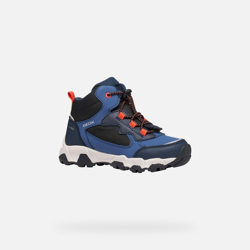 Geox pantofi baieti Magnetar Abx Junior AmphibioxTEX Waterproof 28-36 Avio/Navy