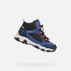 Geox pantofi baieti Magnetar Abx Junior AmphibioxTEX Waterproof 28-36 Avio/Navy