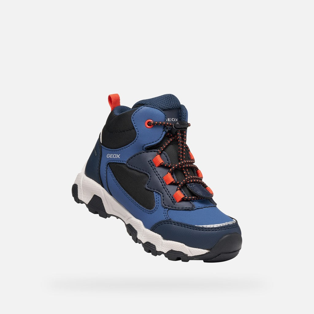 Geox pantofi baieti Magnetar Abx Junior AmphibioxTEX Waterproof 28-36 Avio/Navy
