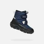 Geox ghete baieti captusite BALTIC AmphibioxTEX Waterproof 20-27 Navy/Black