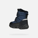 Geox ghete baieti captusite BALTIC AmphibioxTEX Waterproof 20-27 Navy/Black