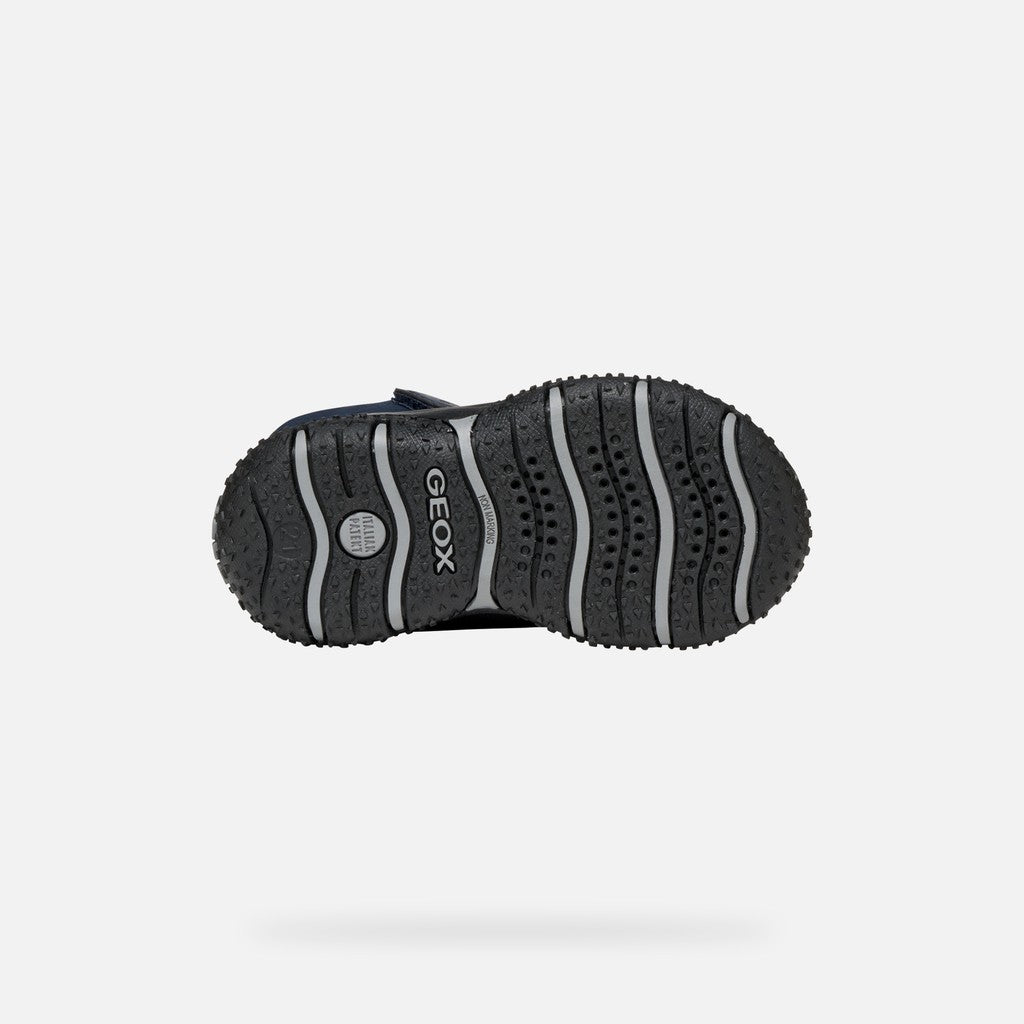 Geox ghete baieti captusite BALTIC AmphibioxTEX Waterproof 20-27 Navy/Black