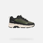 Geox pantofi baieti Flexyper Plus AmphibioxTEX Waterproof 28-38 Military/Black