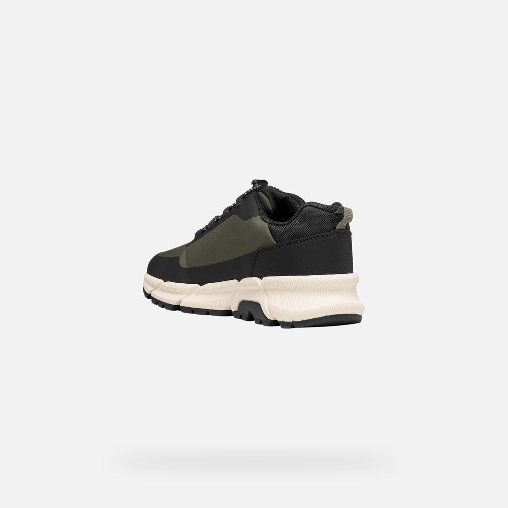 Geox pantofi baieti Flexyper Plus AmphibioxTEX Waterproof 28-38 Military/Black