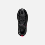 Geox Respira pantofi sport fete captusiti Laquinny Amphibiox Waterproof 28-39 Black/Fluo Fuchsia