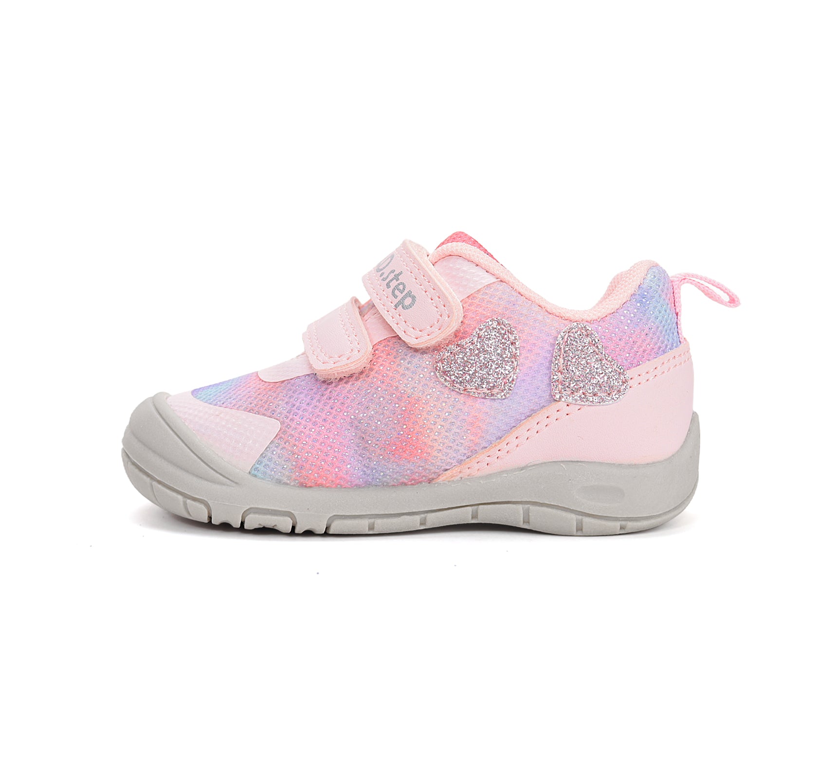 D.D.Step pantofi fete sport 20-31 Strawberry cu inimioare
