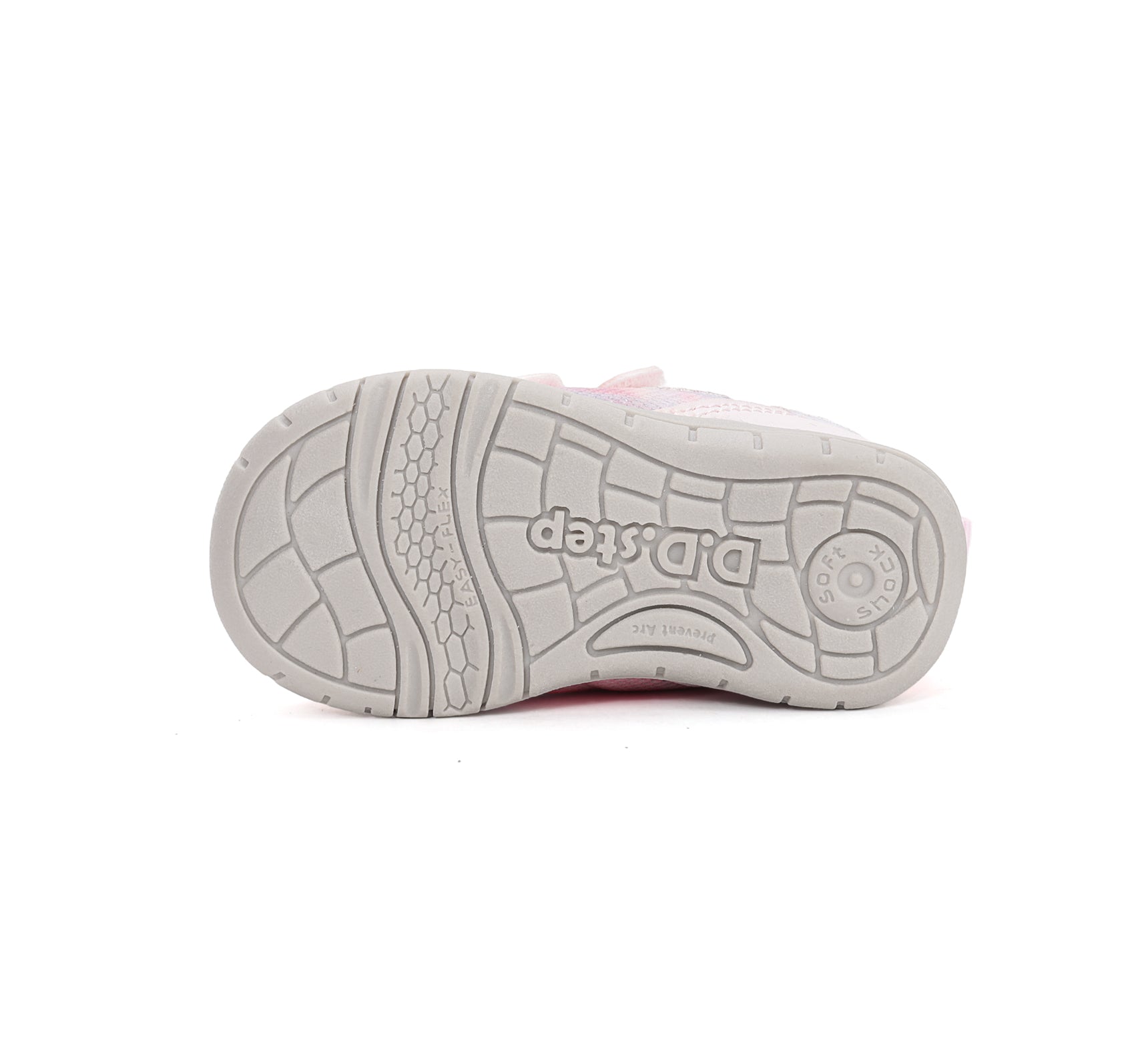 D.D.Step pantofi fete sport 20-31 Strawberry cu inimioare