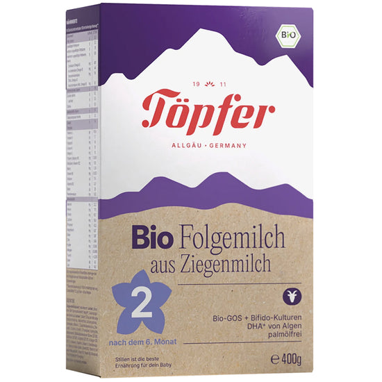 Topfer formula de lapte praf de capra 2 Bio de la 6 luni+ 400 g Imagine principală a produsului