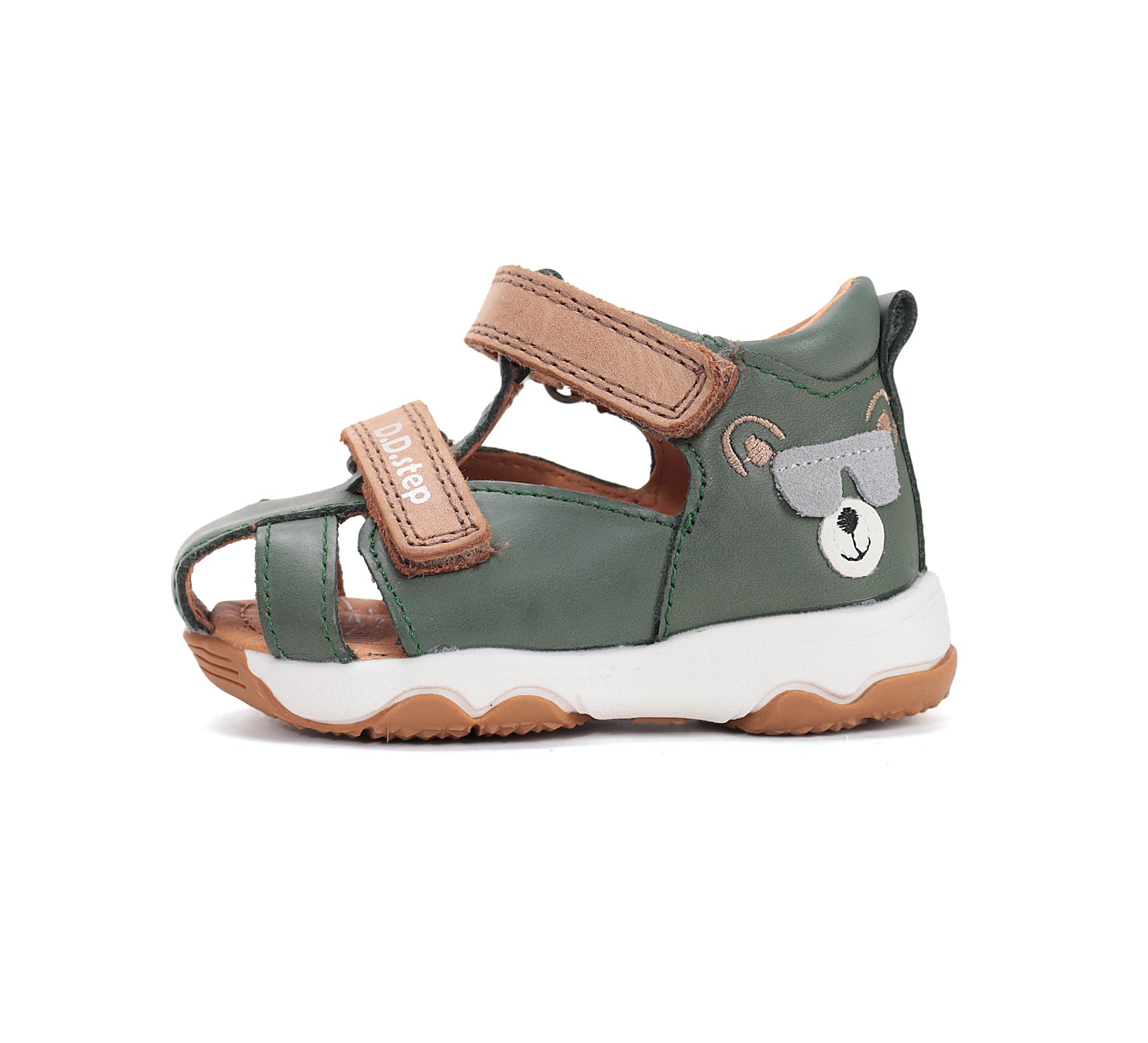 D.D.Step sandale baieti 20-31 Emerald cu ursulet