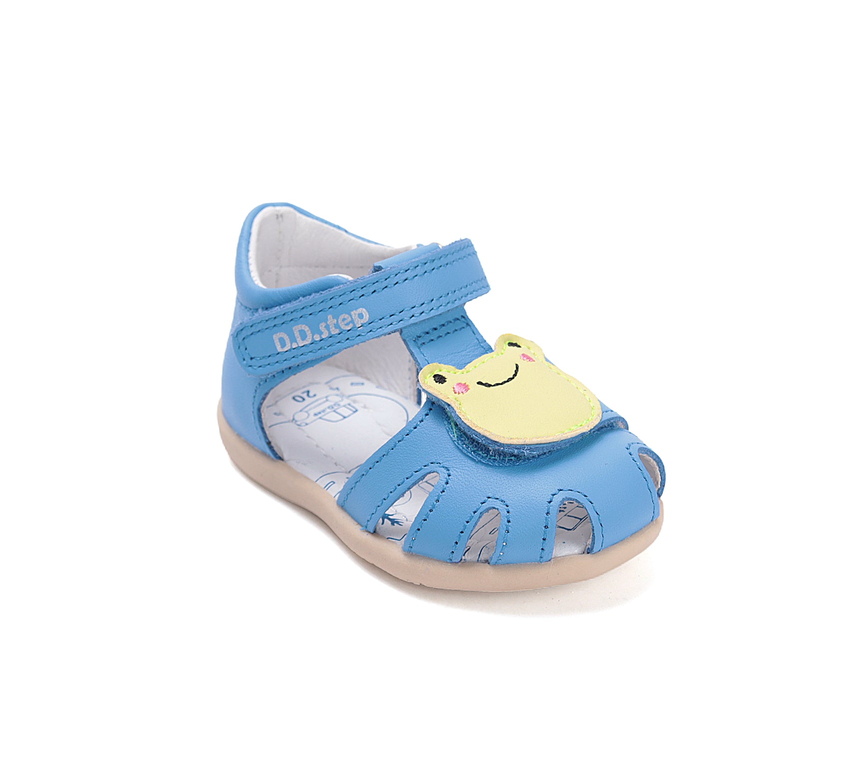 D.D.Step sandale baieti 18-25 Marine cu broscuta