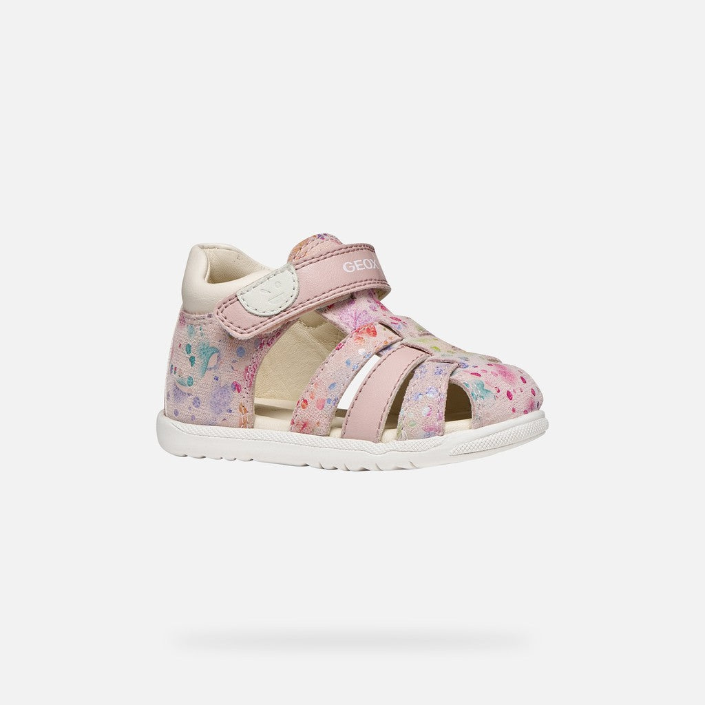 Geox sandale fete Macchia Baby 18-26 Light Rose/Multicolor Imagine principală a produsului