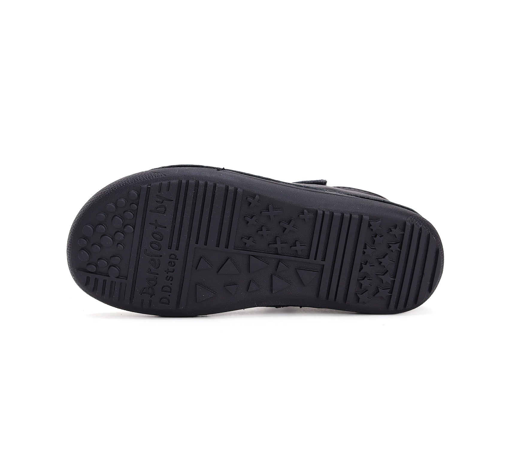 D.D.Step pantofi fete decupati Barefoot 25-30 Black