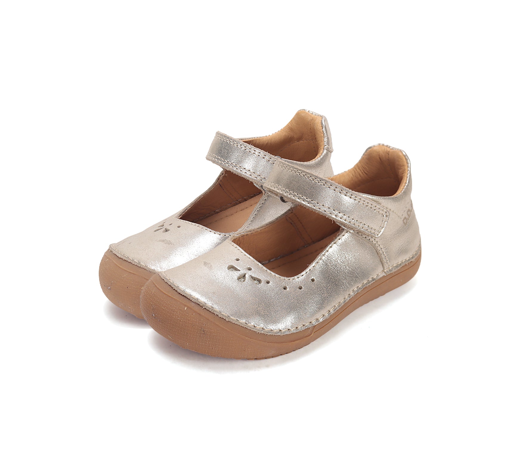D.D.Step pantofi fete decupati Barefoot 25-30 Gold Imagine principală a produsului