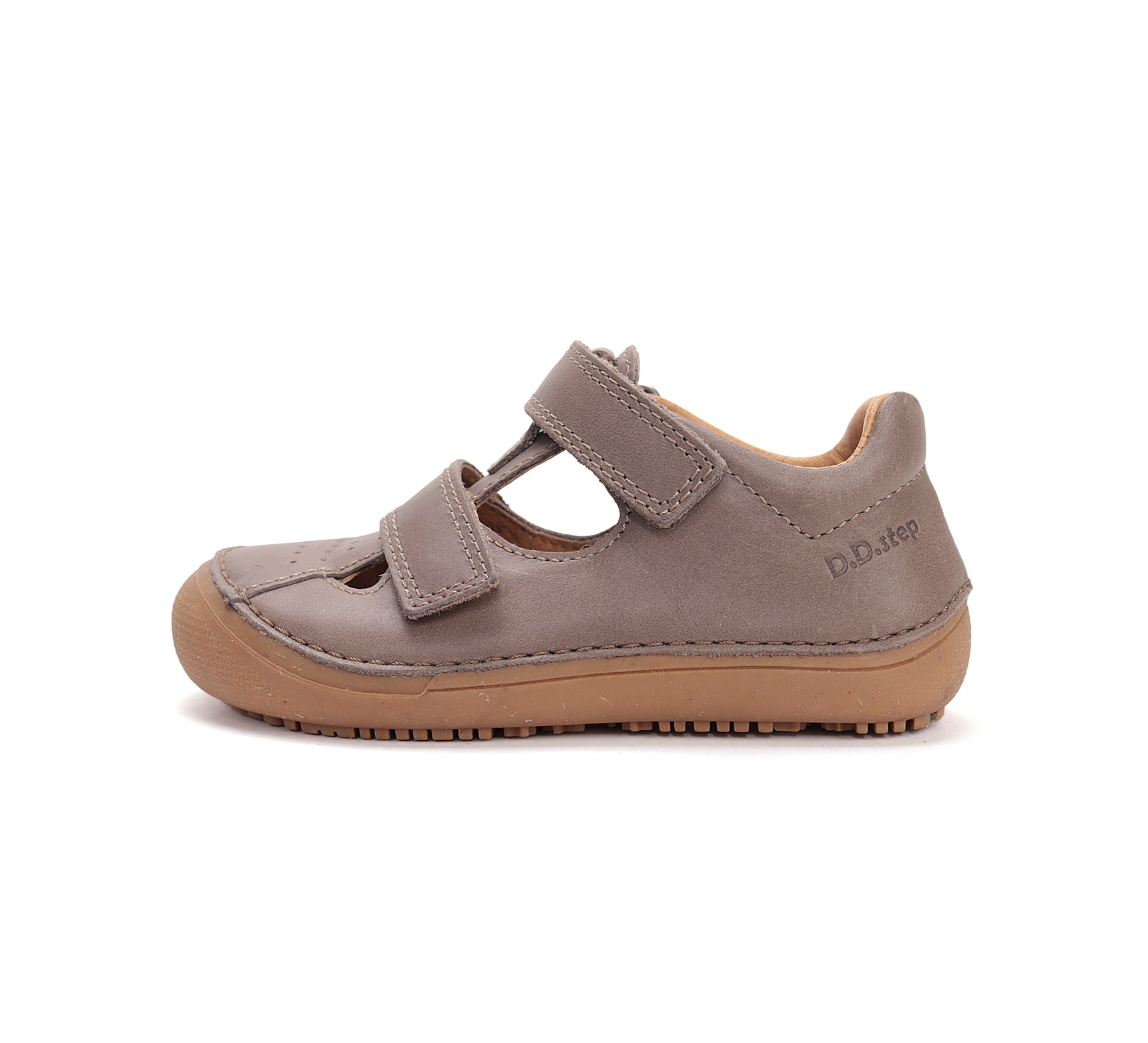 D.D.Step pantofi baieti decupati Barefoot 26-31 Chocolate