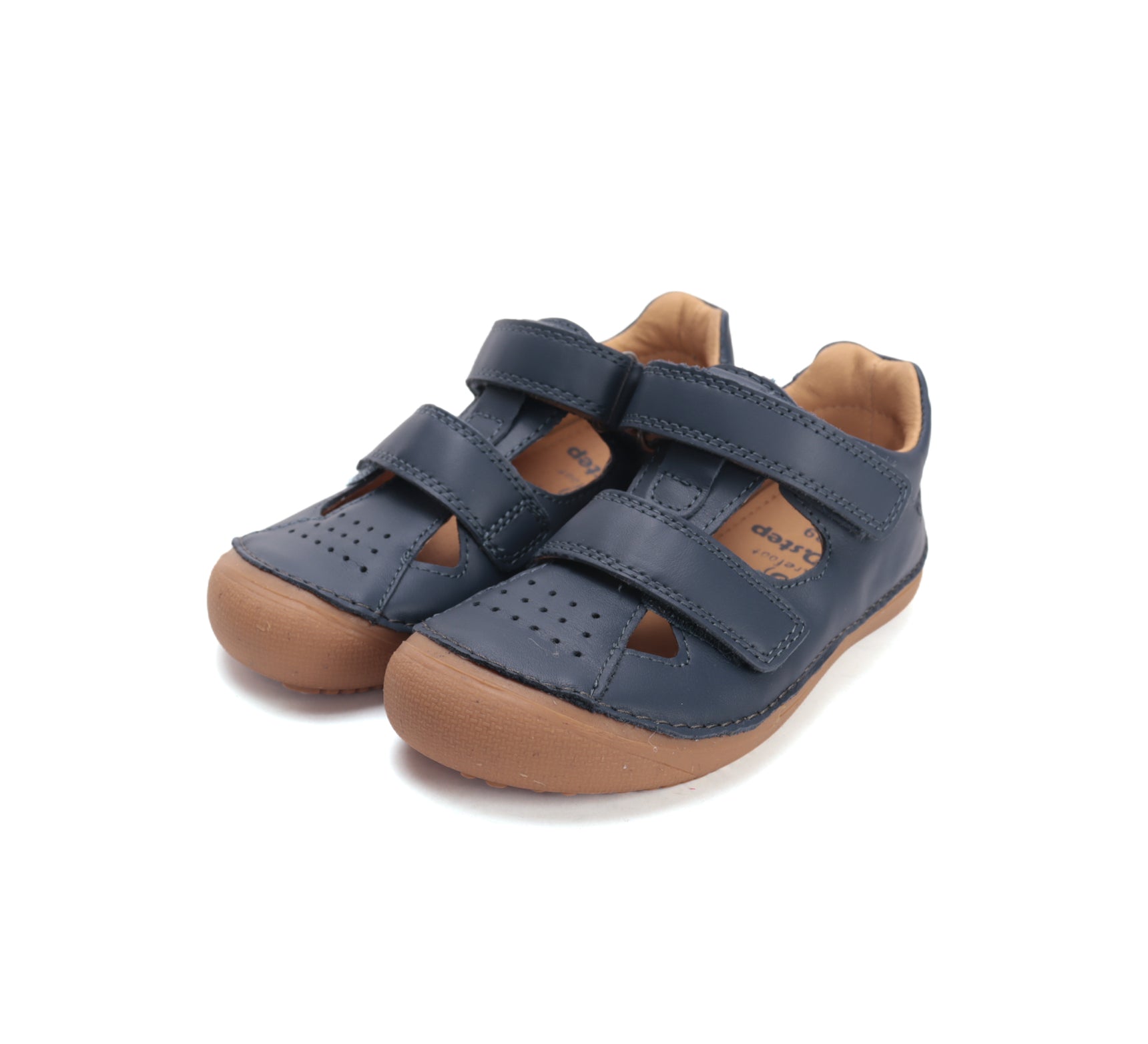 D.D.Step pantofi baieti decupati Barefoot 26-31 Royal Blue Imagine principală a produsului
