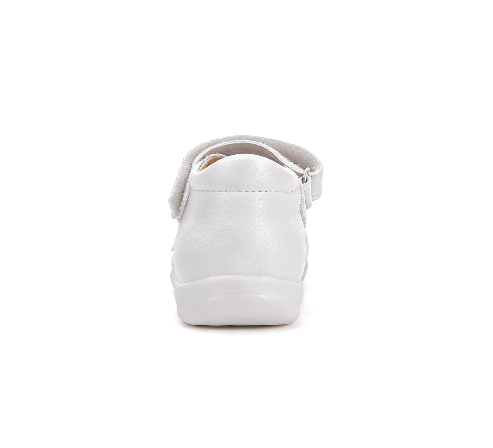 D.D.Step pantofi fete decupati 26-31 White cu inimioare aplicate