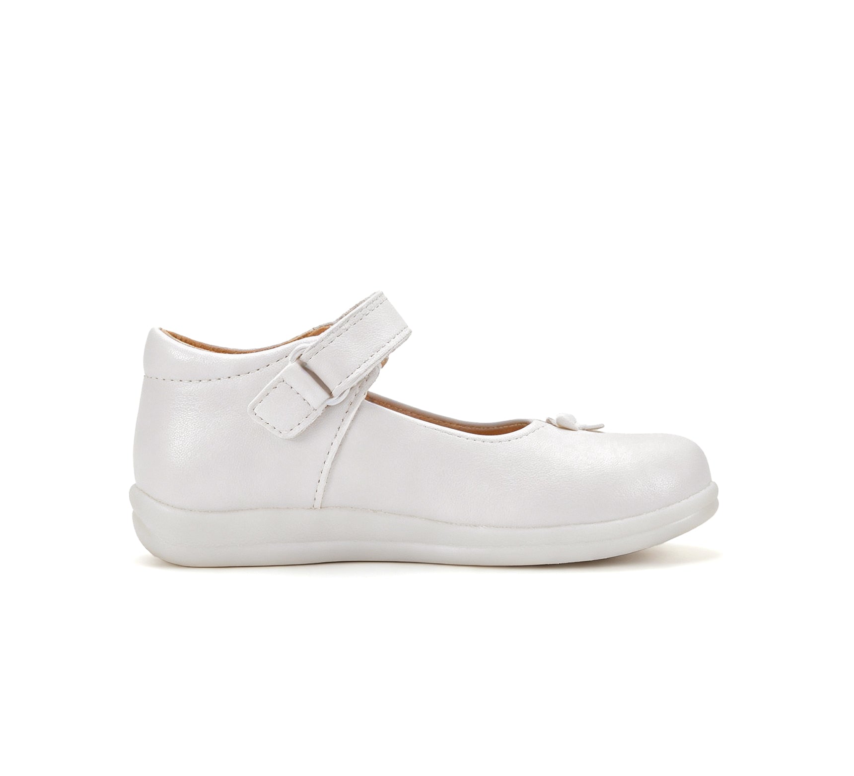 D.D.Step pantofi fete decupati 26-31 White cu inimioare aplicate