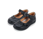 D.D.Step pantofi fete decupati 26-37 Black cu inimioare aplicate