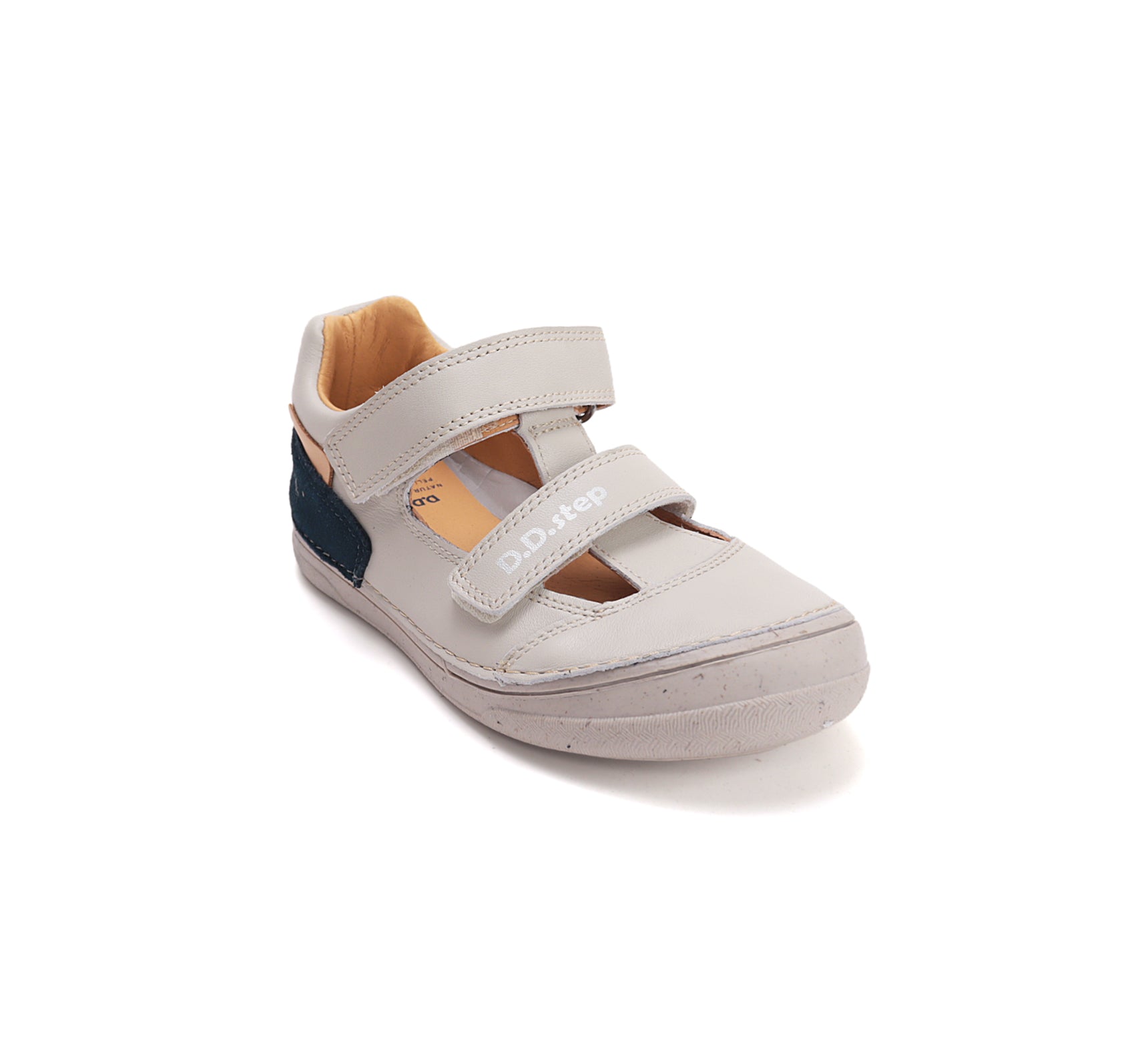 D.D.Step pantofi baieti decupati 26-31 Cream