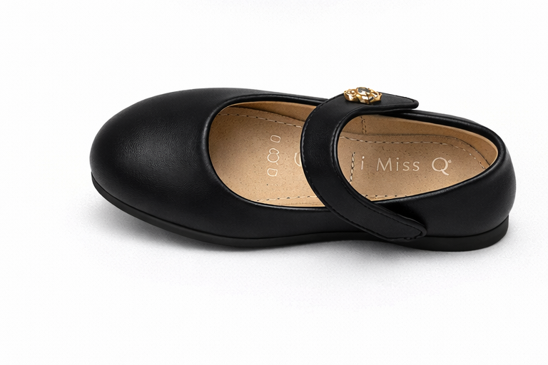 i`Miss Q pantofi fetite tip balerini 25-35 Black