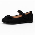 i`Miss Q pantofi fetite tip balerini cu fundita 24-30 Black