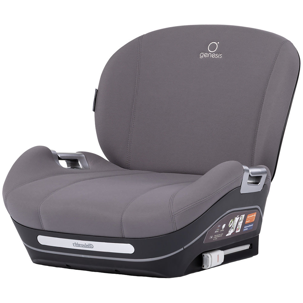 Chipolino inaltator auto Genesis I-Size 125-150 cm cu sistem Isofix Charcoal