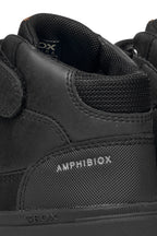 Geox ghete baieti captusite BUNSHEE AmphibioxTEX Waterproof 28-39 Black