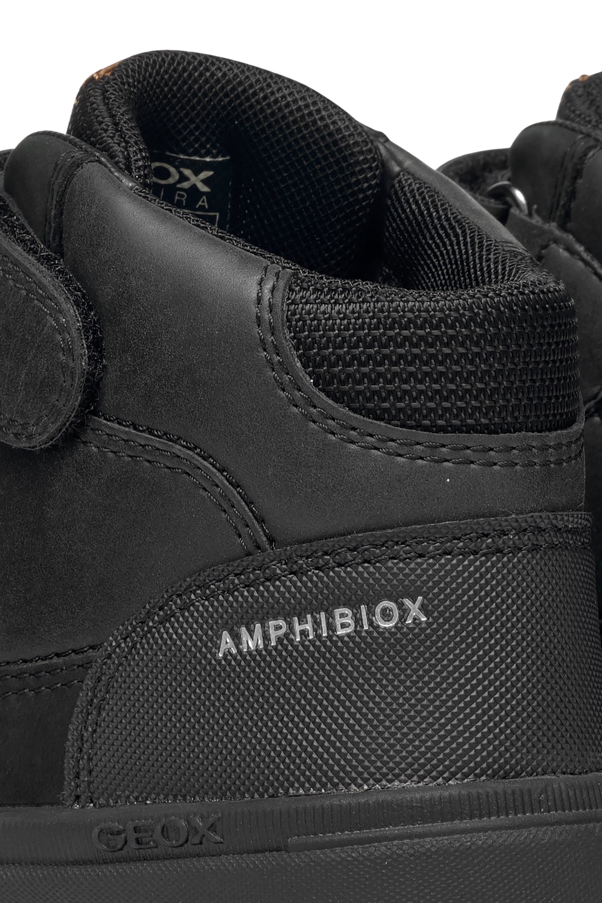 Geox ghete baieti captusite BUNSHEE AmphibioxTEX Waterproof 28-39 Black