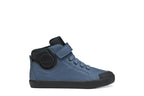Geox Respira pantofi baieti captusiti Gisli 28-36 Avio/Black