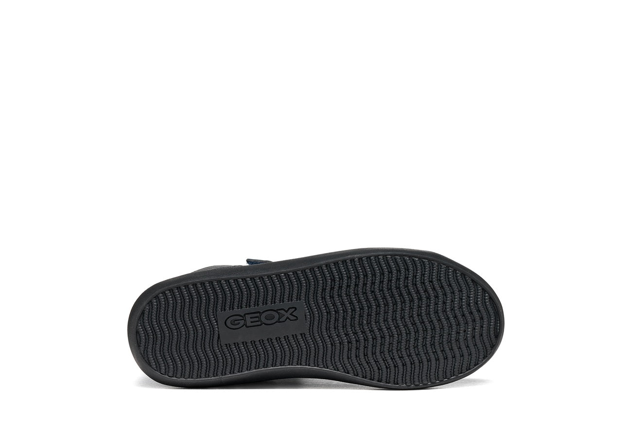 Geox Respira pantofi baieti captusiti Gisli 28-36 Avio/Black
