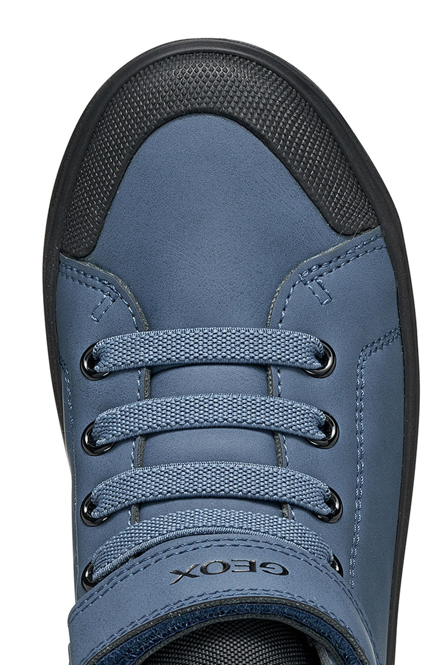 Geox Respira pantofi baieti captusiti Gisli 28-36 Avio/Black