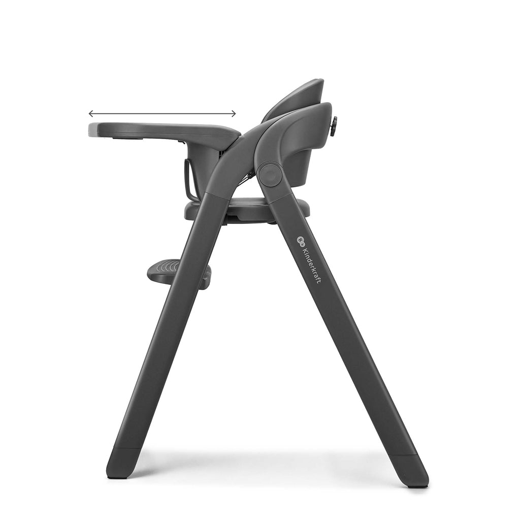Kinderkraft scaun de masa 3in1 Tino 6m+ Grey