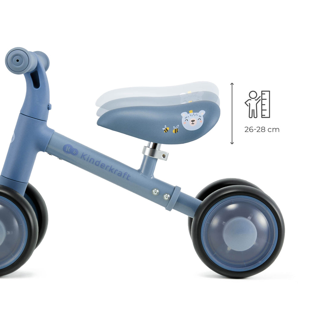 Kinderkraft bicicleta de echilibru CUTIE FLASH 12m+ Blue