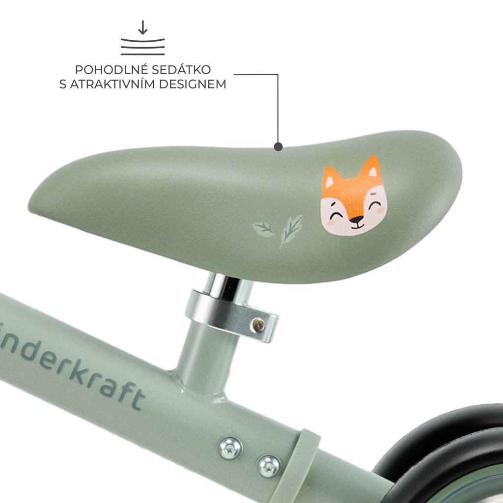 Kinderkraft bicicleta de echilibru CUTIE FLASH 12m+ Green