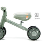 Kinderkraft bicicleta de echilibru CUTIE FLASH 12m+ Green