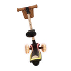 Kinderkraft trotineta si scooter 2in1  RAKET UP cu LED 12m+ Beige