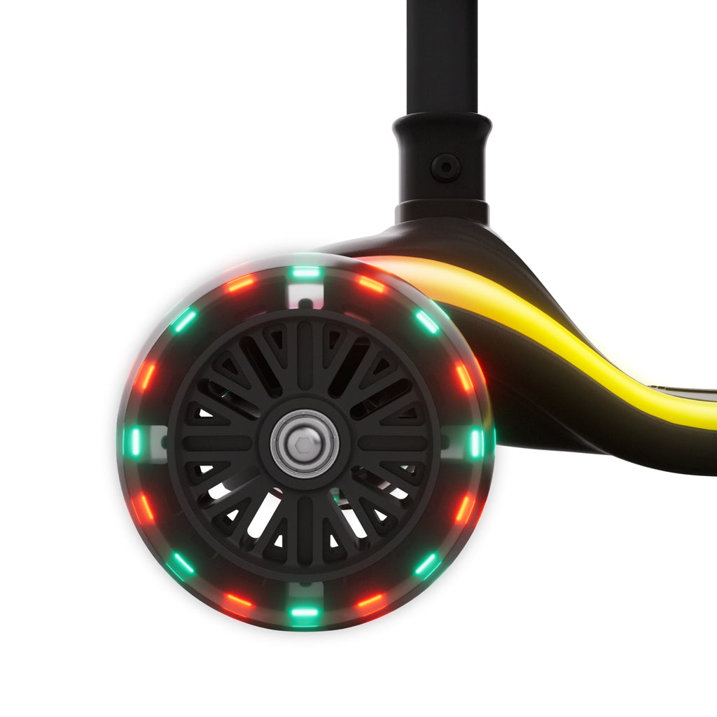 Kinderkraft trotineta si scooter 2in1  RAKET UP cu LED 12m+ Black