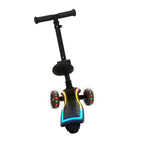 Kinderkraft trotineta si scooter 2in1  RAKET UP cu LED 12m+ Black