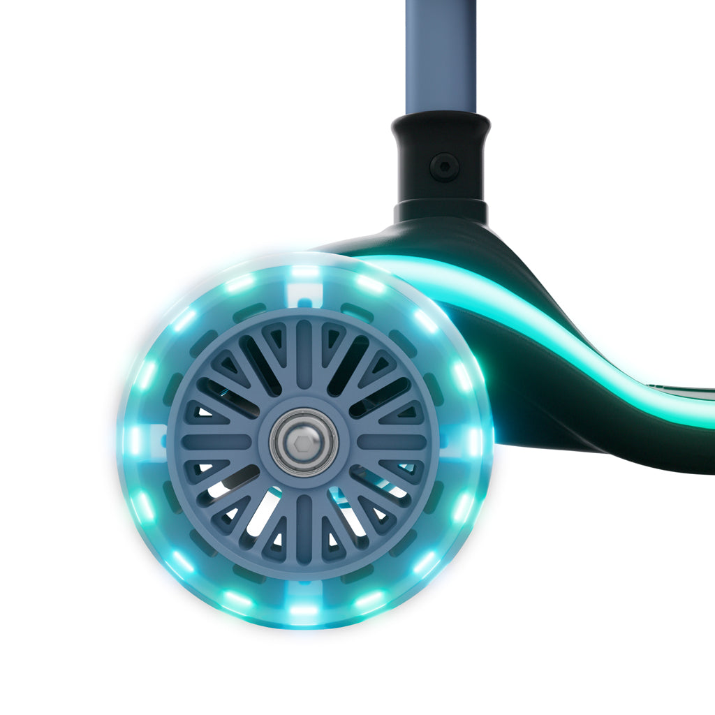 Kinderkraft trotineta si scooter 2in1  RAKET UP cu LED 12m+ Blue