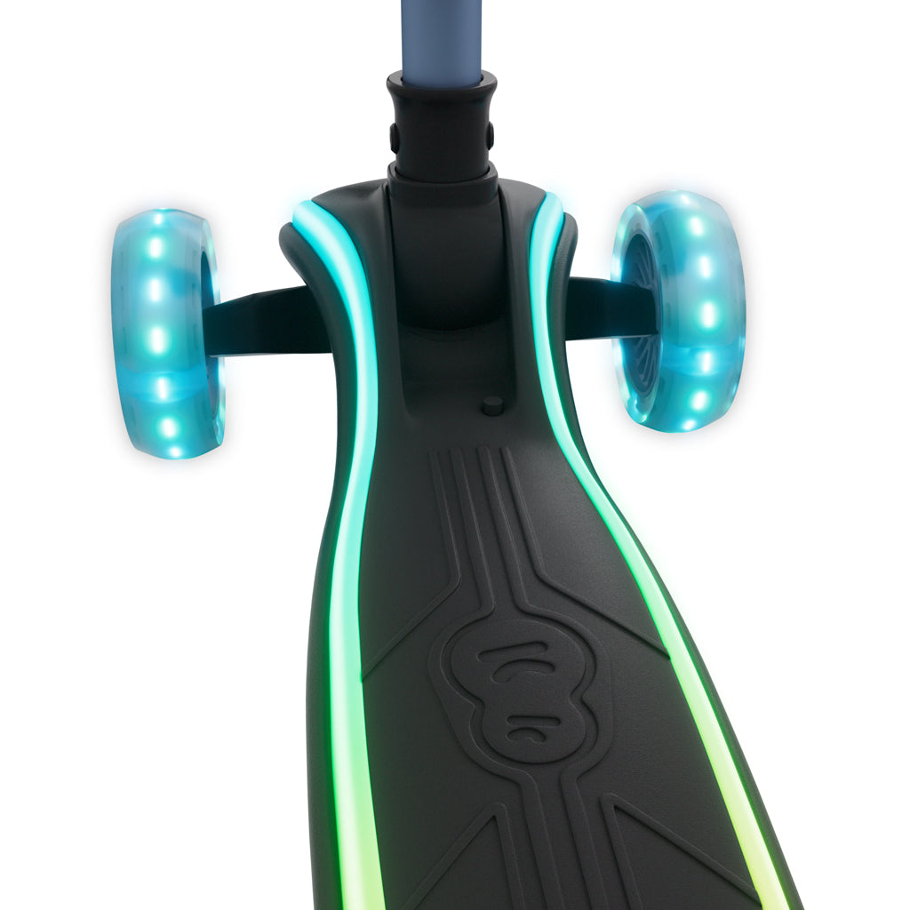 Kinderkraft trotineta si scooter 2in1  RAKET UP cu LED 12m+ Blue