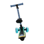Kinderkraft trotineta si scooter 2in1  RAKET UP cu LED 12m+ Blue