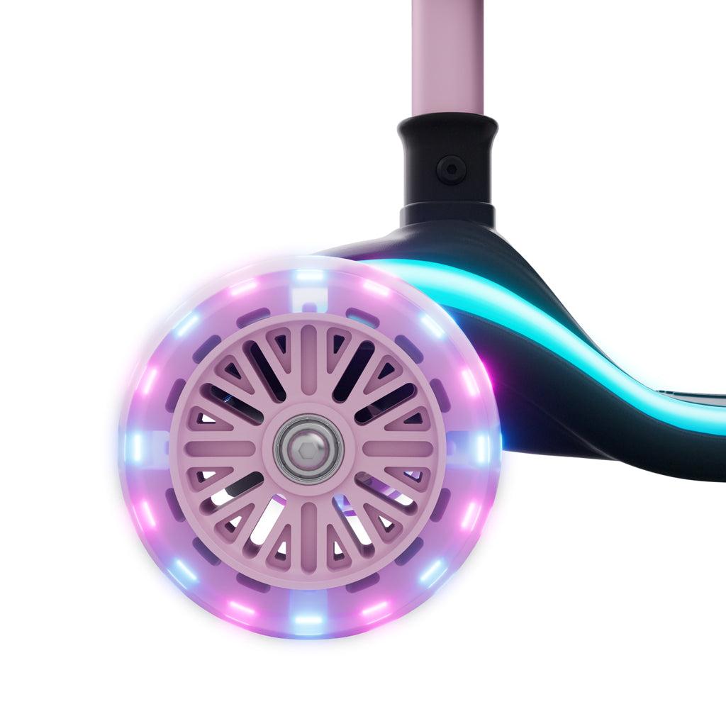 Kinderkraft trotineta si scooter 2in1  RAKET UP cu LED 12m+ Pink
