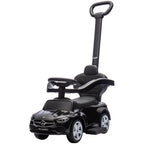 Chipolino masinuta de impins Mercedes Benz C-Class cu maner 1-3 ani Black
