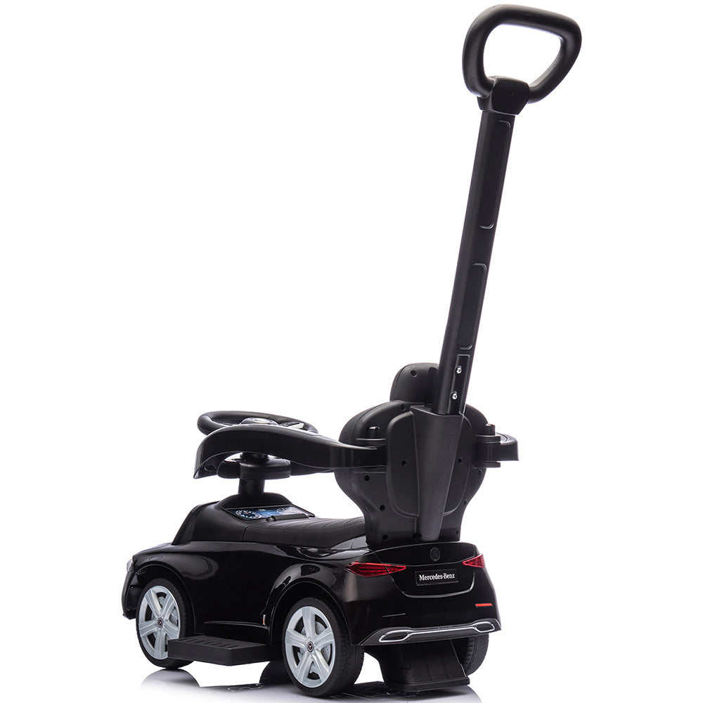 Chipolino masinuta de impins Mercedes Benz C-Class cu maner 1-3 ani Black