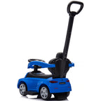 Chipolino masinuta de impins Mercedes Benz C-Class cu maner 1-3 ani Blue