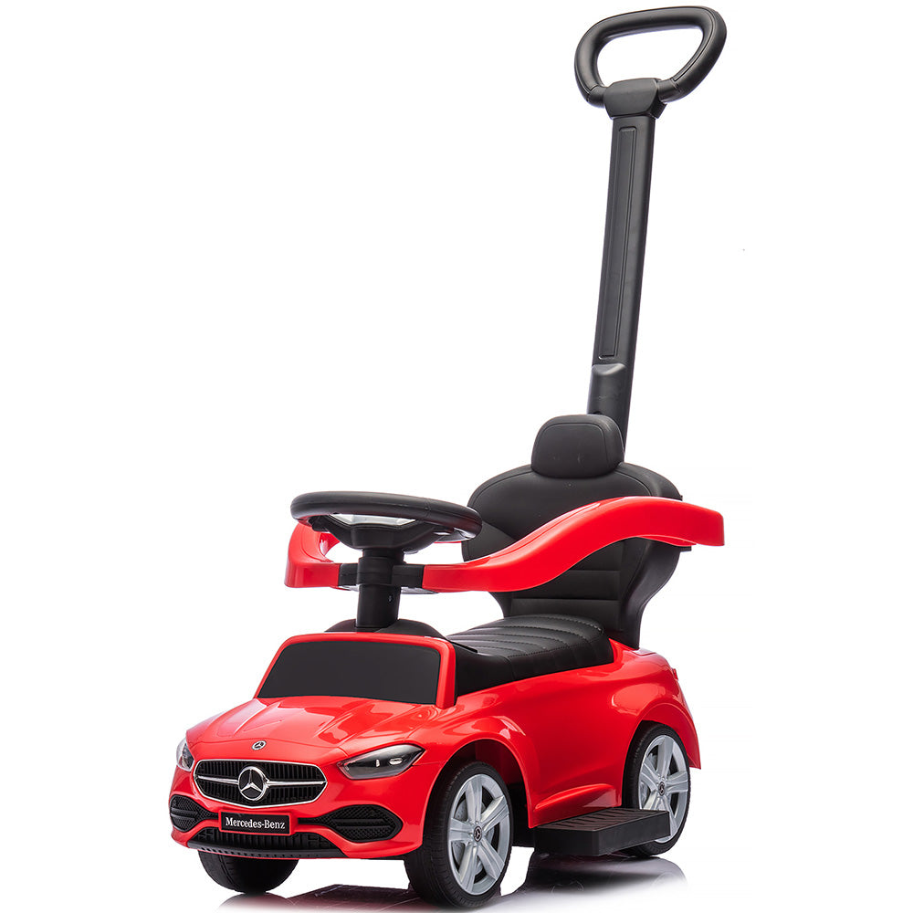 Chipolino masinuta de impins Mercedes Benz C-Class cu maner 1-3 ani Red