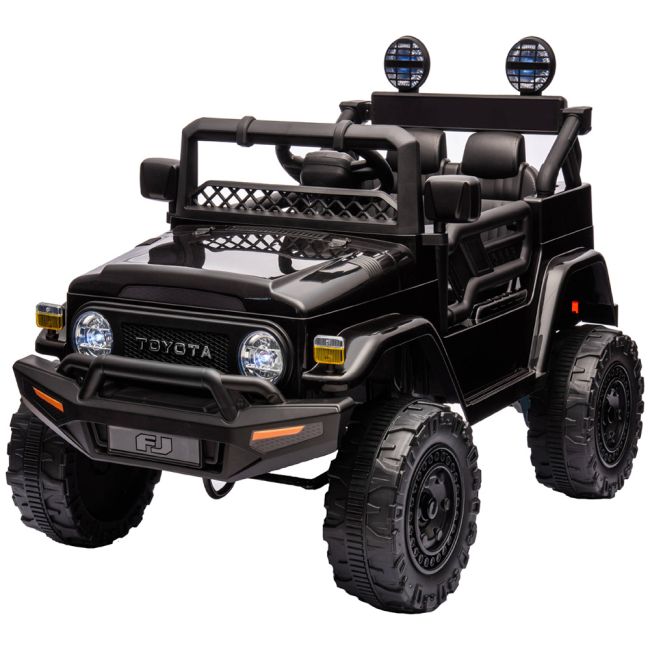 Chipolino masinuta electrica Toyota FJ Cruiser 3-8 ani Black Imagine principală a produsului