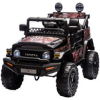 Chipolino masinuta electrica Toyota FJ Cruiser 3-8 ani Granite Army